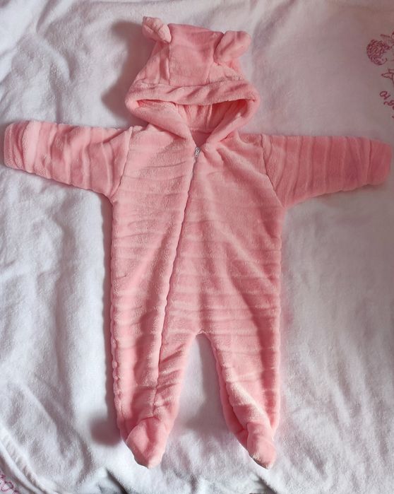 Махровий чоловічок, комбинезон на дівчинку; махровый человечек, комбин