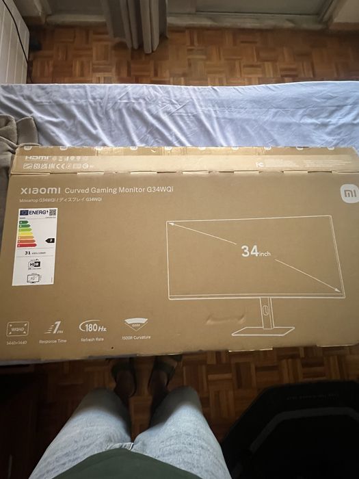 Monitor ecra gamer curvo xiaomi 34