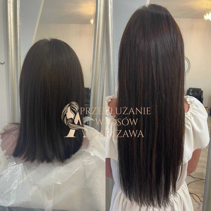Przedłużanie włosów od 1200zlWłosy NATURALNIE Cale Fryzjerstwo