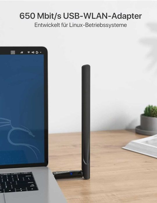 Karta sieciowa zewnętrzna BrosTrend AC650