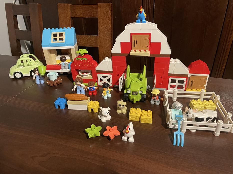 Mix kilku zestawow lego duplo