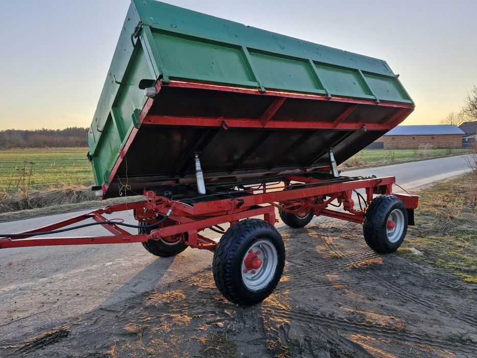 Przyczepa Rolnicza D35 Zarejstrowana Wywrotka