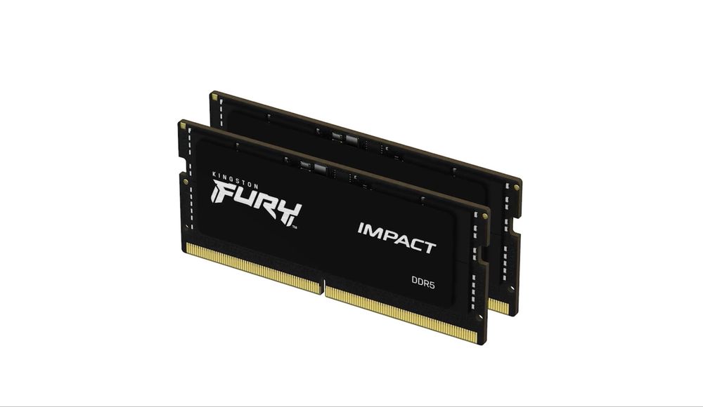 Оперативна памʼять Kingston Fury 64GB (2X32GB) SO-DIMM DDR5 5600 MHZ IMPACT (KF556S40IBK2-64)