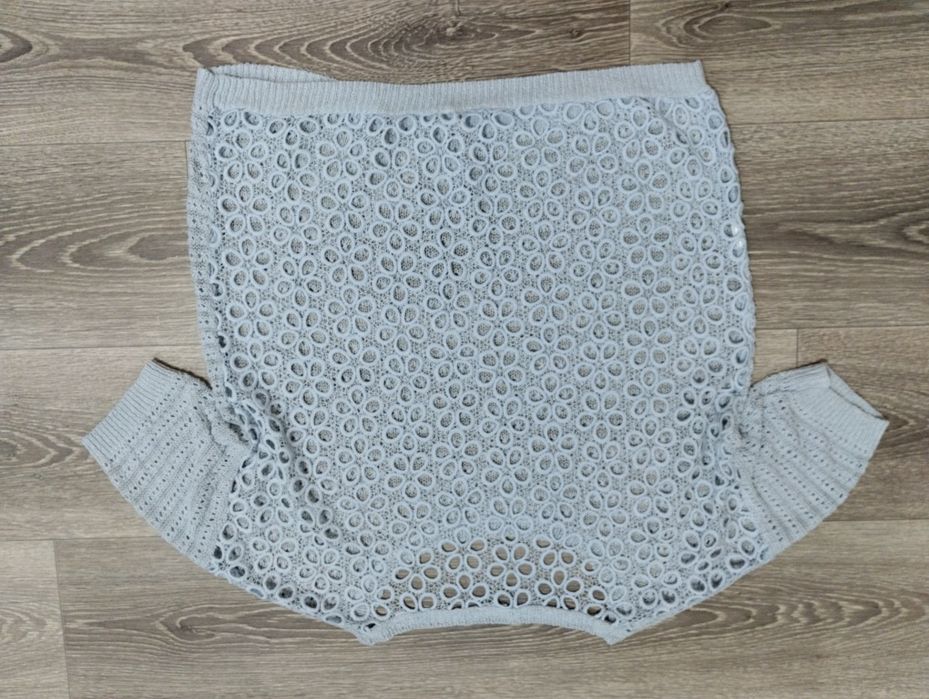 Блуза футболка круживо