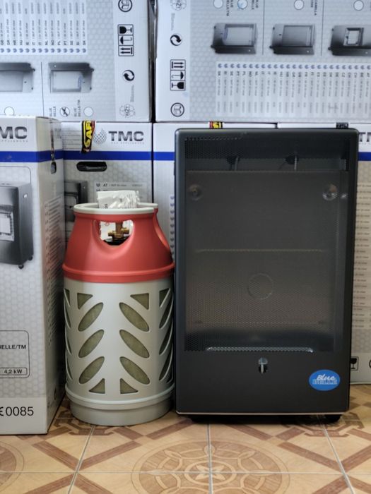 Обігрівач газовий Blue Belle 4.2 kW TMC  Італія + композитний б 24,5л
