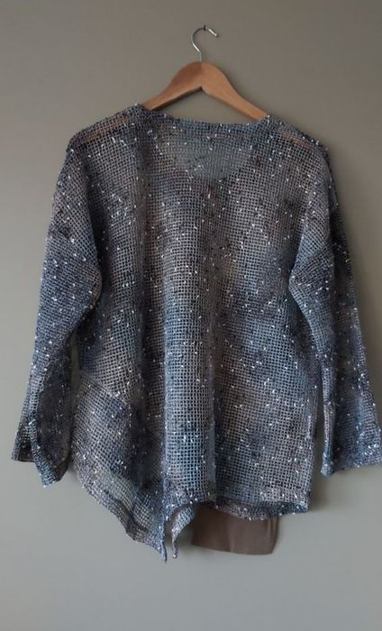 Florence ażurowa bluzka asymetryczna rozmiar uniwersalny