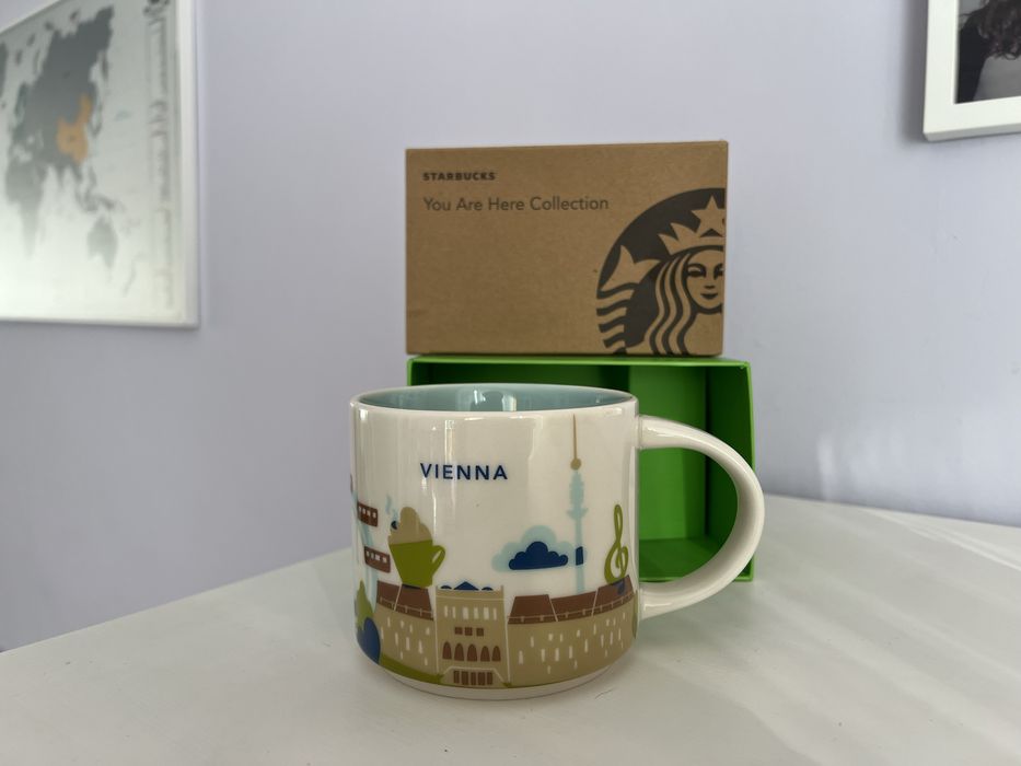 Kubek Starbucks Vienna You Are Here YAH Relief Been There
