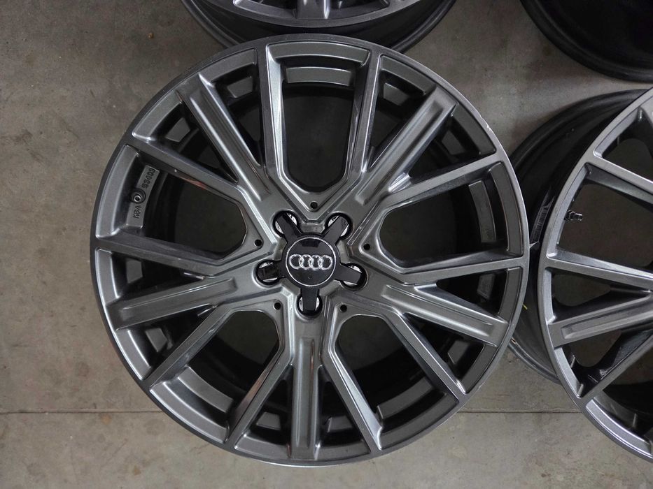 Alufelgi 19" Audi A3 8p 8v 8y A4 b6 b7 b8 b9 A6 c6 c7 c8 Q3 Q5 5x112 s-line grafit