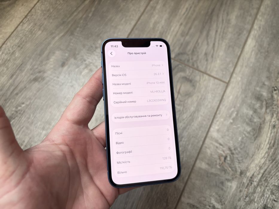 iPhone 13 mini 128gb Blue