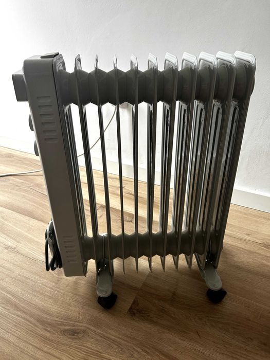 Aquecedor a óleo 2500W — usado apenas 5 vezes