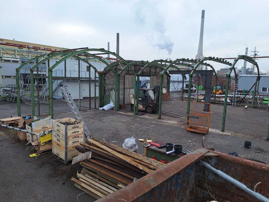 Hala magazynowa 690 metrów, hala magazynowa, hala produkcyjna, łukowa