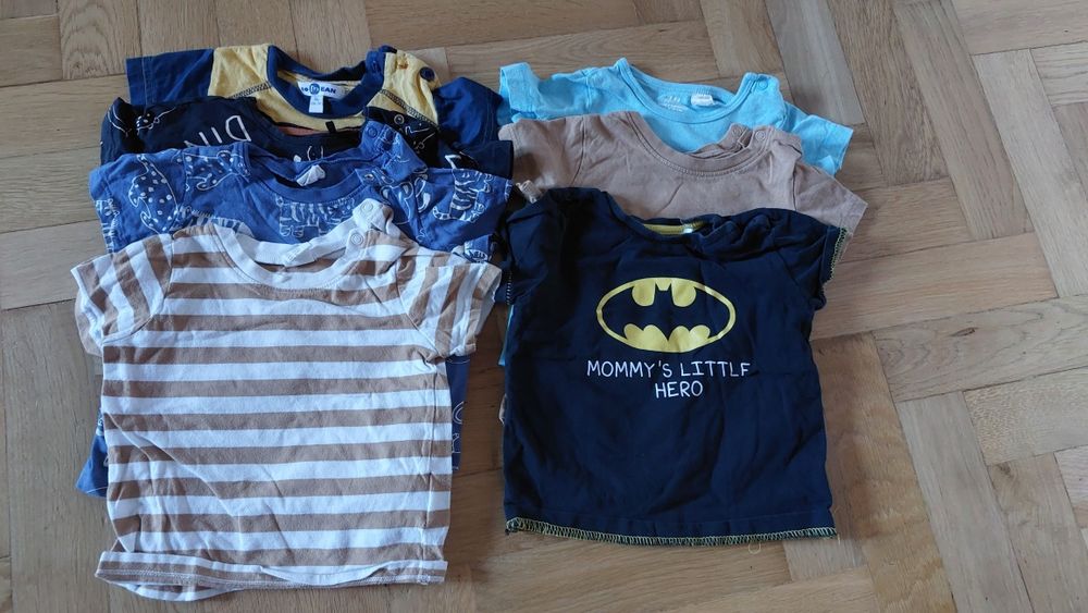 Koszulki krótki rękaw rozmiar 74