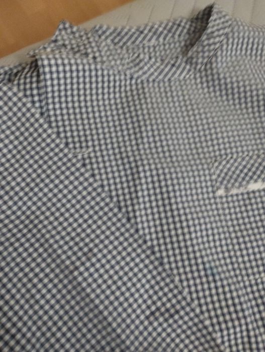 Bibe pré escolar e chapéu azul