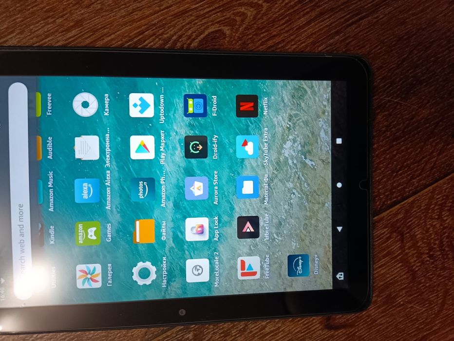 Планшет Amazon Kindle fire hd8 plus 3/32gb gen 10 с плей маркетом