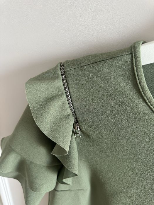Zielona sukienka zara s
