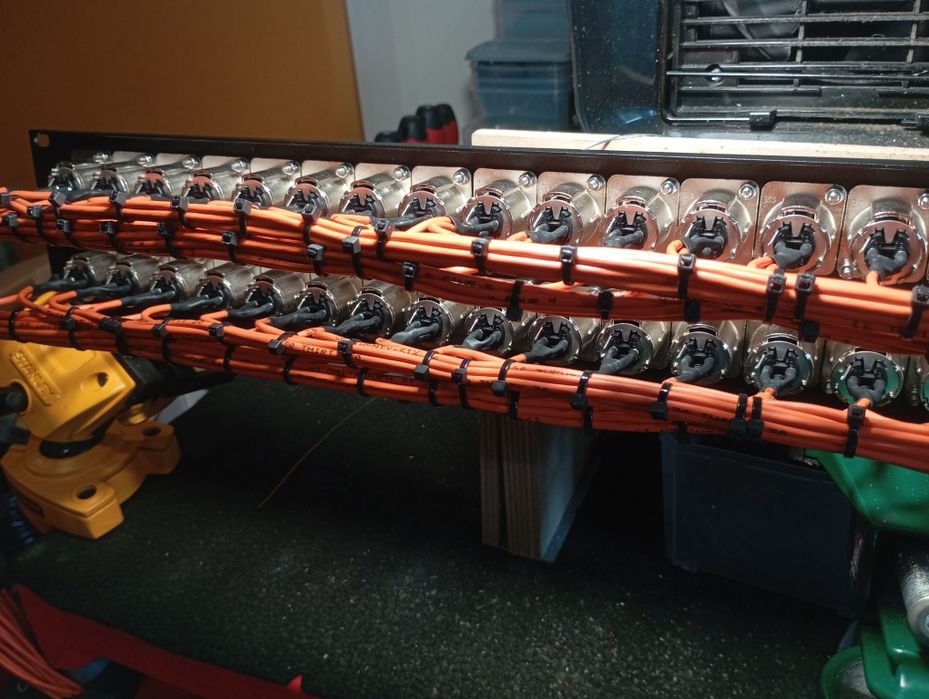 Splitter stagebox subbox Harting LK XLR