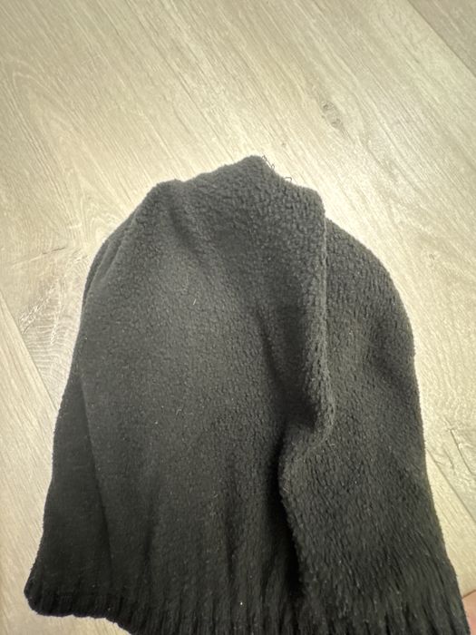 Зимняя теплая шапка на флисе