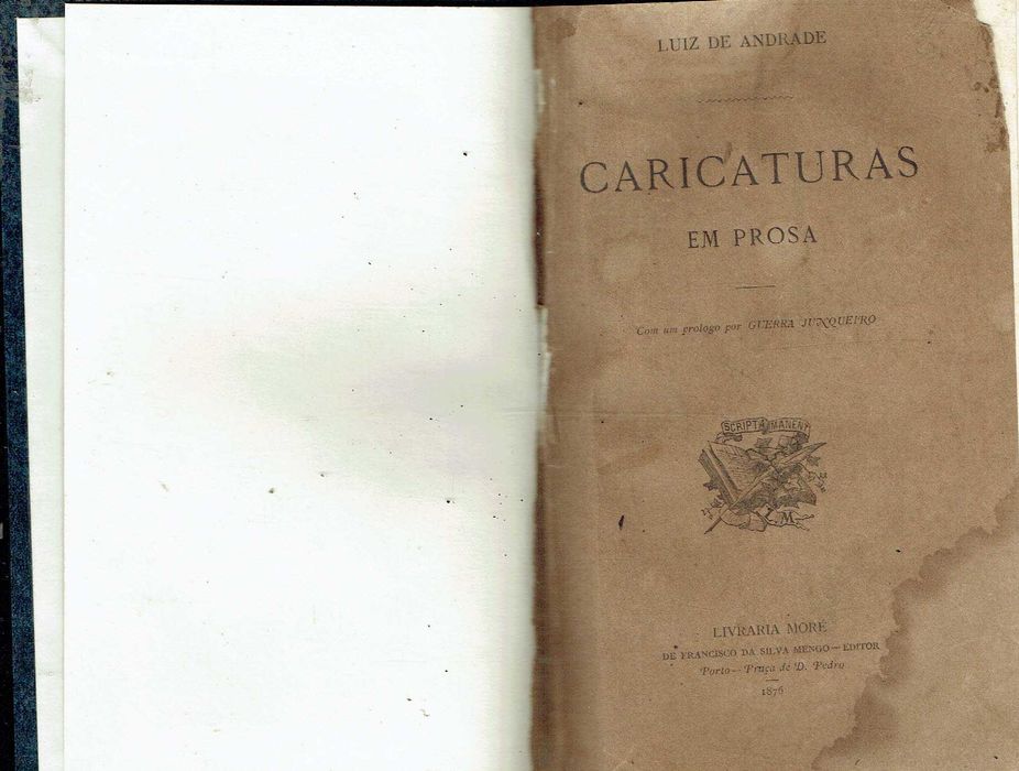 17374 	 Caricaturas em prosa   Luiz de Andrade  (1876)