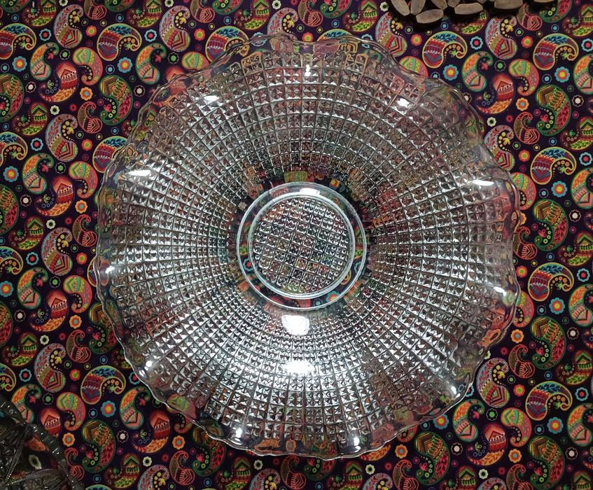 Terrinas de cristal muito elegantes