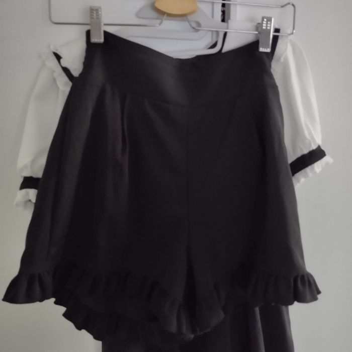 liz lisa jirai kei сет-ап чорний плаття з шортами
3000грн