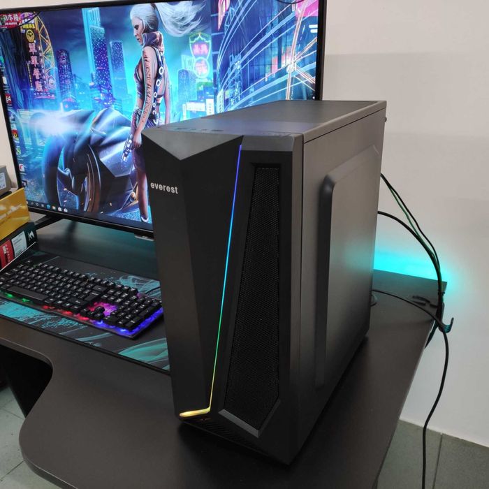 Игровой Компютер Intel Core i7, 16GB RAM, AORUS RX 570 4GB, SSD 512 m2