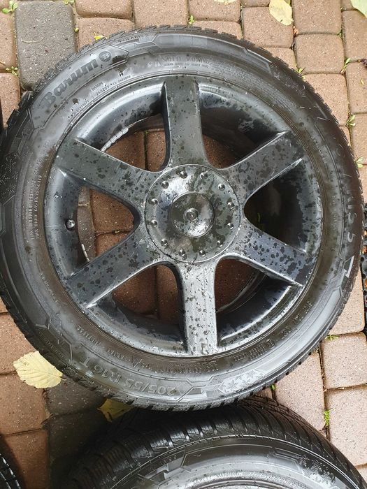 Opony Zimowe Barum Polaris 5 + Felgi Aluminiowe