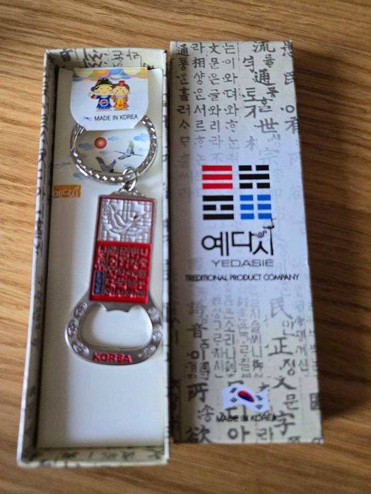 Брелок-відкривачка в подарунковій коробці, вигот. в Кореї (договірна)