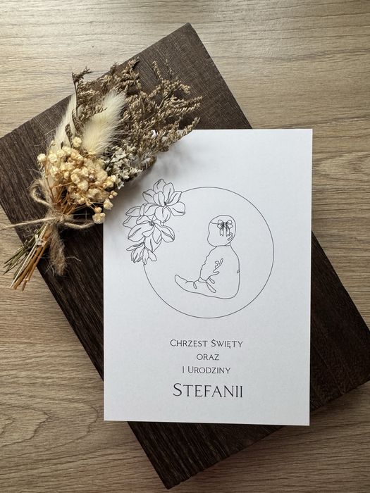Zaproszenia na chrzest
