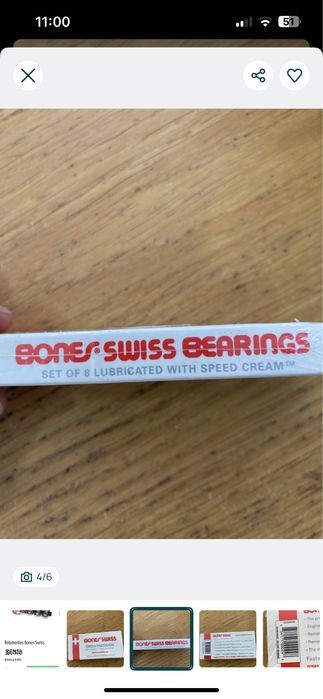 Rolamentos Bones Swiss Precision - Novo