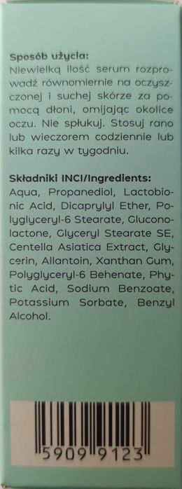 Łagodne serum kwasowe Annani