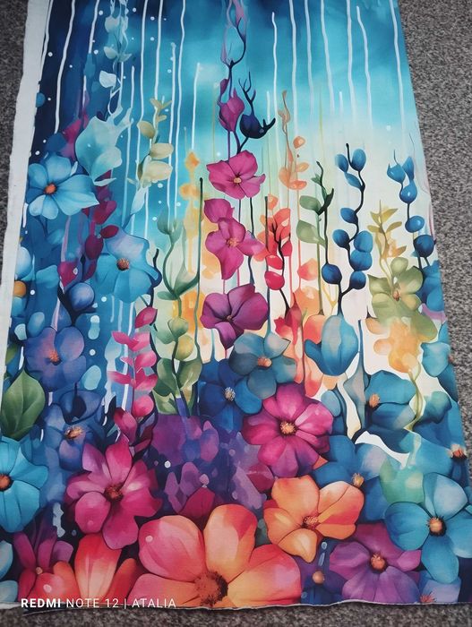 Dresówka pętelka,kupon 0,75m