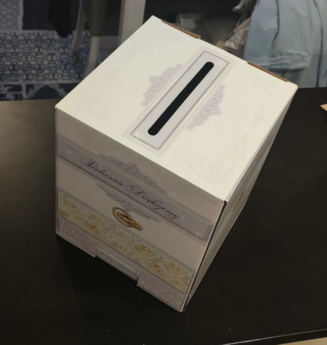 Pudełko ślubne na koperty bądź pieniądze