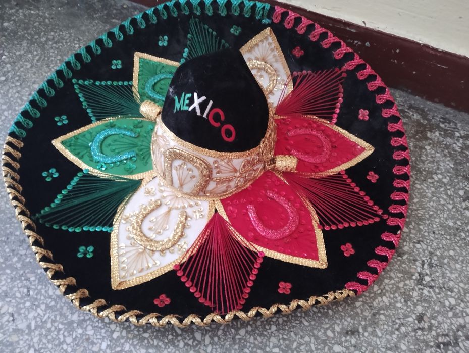 Kapelusz meksykański sombrero 60 cmmeksykańskie orginał