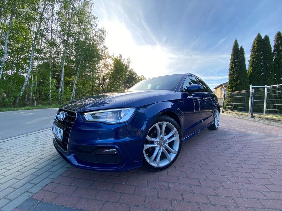 Audi A3 Sportback 8V Pełny S-Line/ Zamiana