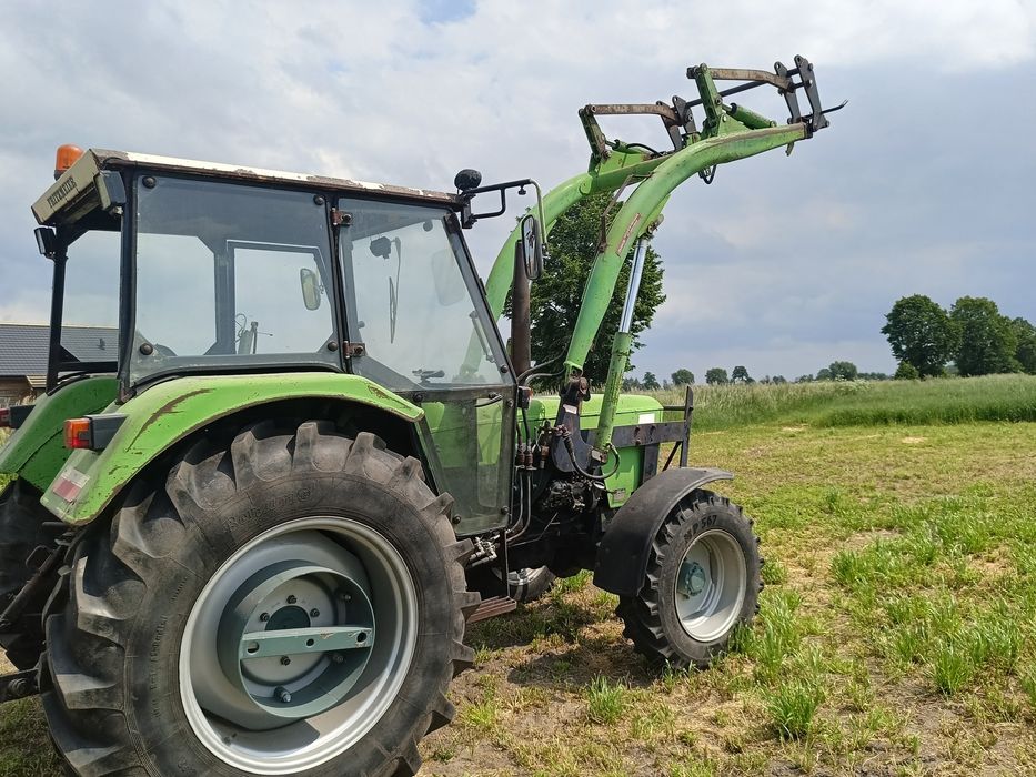 Deutz d1057 d6507 z turem baas , 4*4 ciągnik