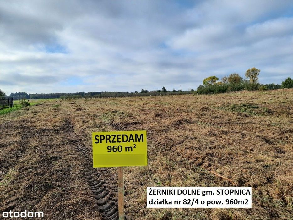 Najtańsza działka budowlana (WZ) Busko 25 km, 960m2 - rezerwacja