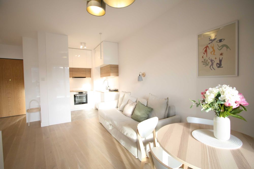 Luksusowe 2 pokoje z klimatyzacją | siłownia w budynku | Powiśle