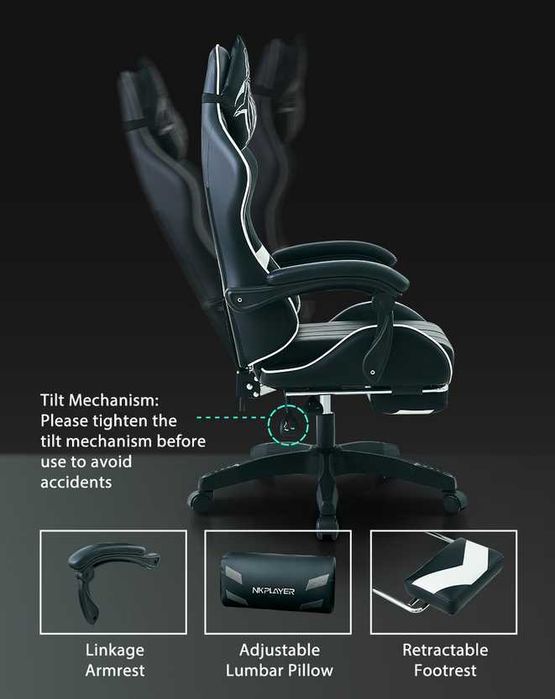 Krzesło Gamingowe Player Red