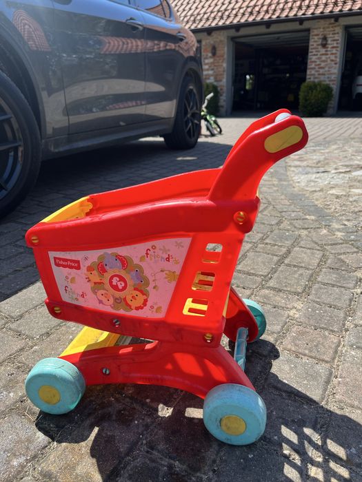 Wozek sklepowy Fisher Price dla dziecka