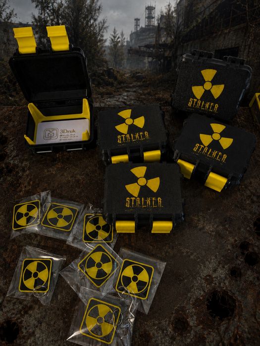 ‼️Акція Кейс STALKER 2 для карток фанату Радіаційний бокс Коробка Сталкер