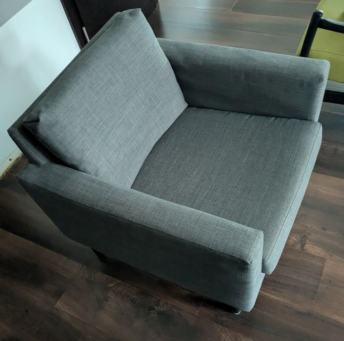 Fotel szary Ikea