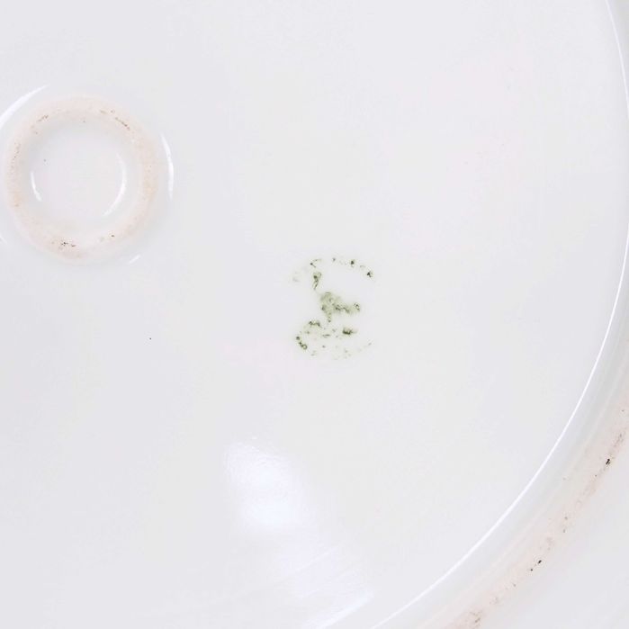 Prato em porcelana da Vista Alegre (1881/1921)