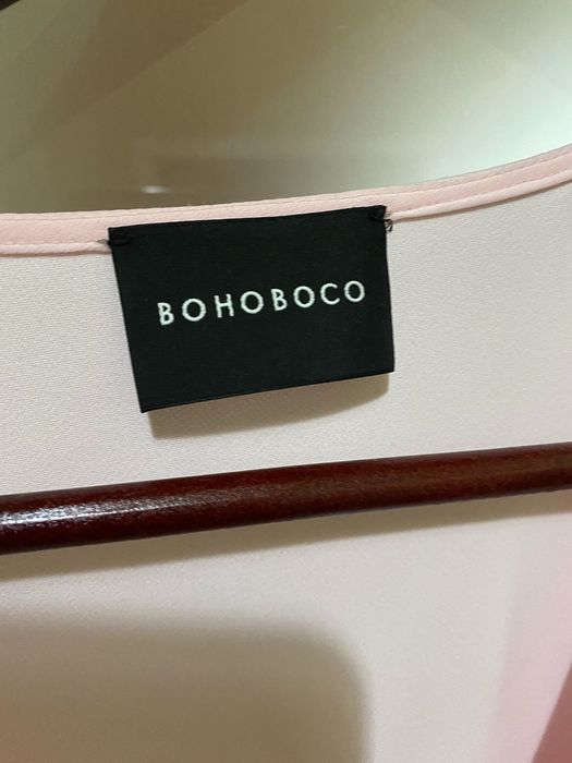 Bohoboco 36 38 pudrowy róż krótka