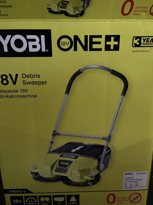 Ryobi Zamiatarka ogrodowa do podłóg i gruzu 18V ONE+