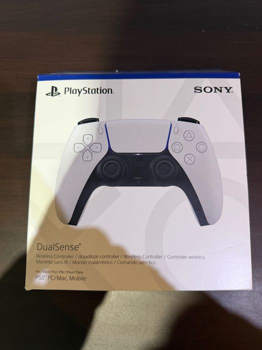 Comando Original PS5 SONY DualSense Branco— Como novo