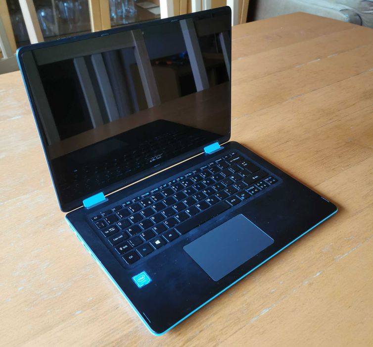 Laptop Acer Spin 1 SP113 13,3"- RAM 4GB - 64GB - niebieski - dotykowy