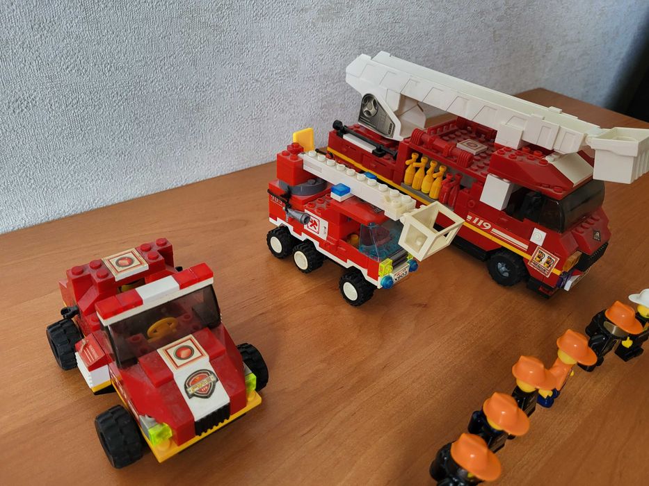 Lego, brick enlighten пожежники (китайське)