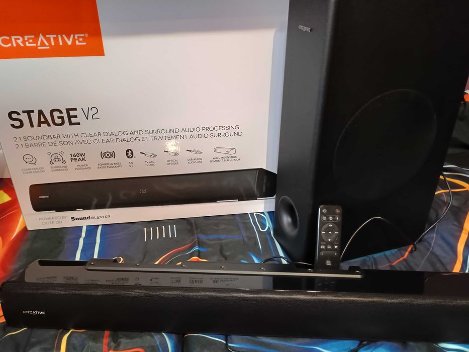 Soundbar Creative Stage V2 gwarancja do 05.2027 !!!
