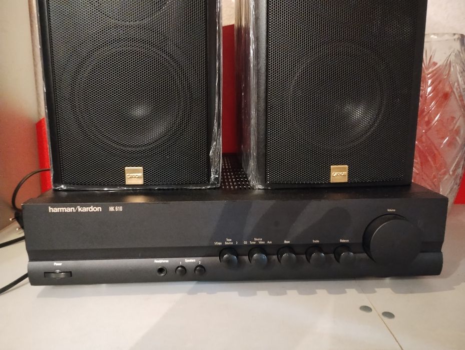 Транзисторний підсилювач HARMAN-KARDON HK-610