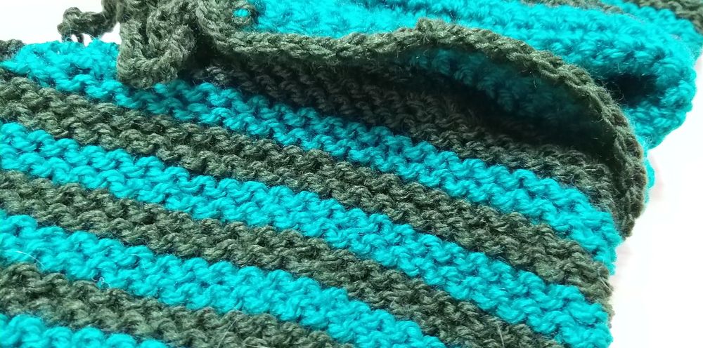 Botas em lã ao estilo da avó.